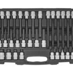 Biți de șurubelniță, 1/2", dușă hexagonală, 5-19 mm, 30 piese